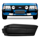 Ponteira Parachoque Dianteiro Escort Gl Ghia Xr3 84 85 86 Dianteira Preta Ford Canto Para choque Polaina