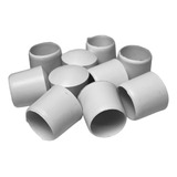 Ponteira Pé Cadeira Externa Pvc Branca 7 8 22mm 2 2cm 32un