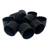 Ponteira Pé Cadeira Externa Redonda 1 1 8 28mm Preta 32un