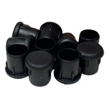 Ponteira Pé Cadeira Interna Pvc Preta 7 8 22mm 2 2cm 16un