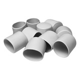 Ponteira Pé Cadeira Pvc Externa 1 Pol 25mm 2 5cm Branca 50un