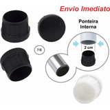 Ponteira Pés De Cadeira Tubolar Interna 2cm 7 8 24pç C nf