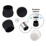 Ponteira Pés De Cadeira Tubolar Interna 2cm 7 8 24pç C nf