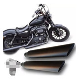 Ponteira Preto Fosco Sportster Harley Davidson 883r Iron