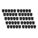 Ponteira Protetora 3 4 Pvc Pé Tubular Cadeira 1 9cm 50pç