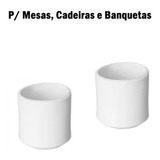 Ponteira Protetora Pé De Cadeira Mesa Banqueta Redonda 1 9cm