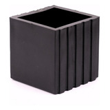 Ponteira Sapata Tampa 40x40 Pvc Para Aparelho Fitness C 08