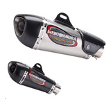 Ponteira Yoshimura Universal Alpha Adaptável Varias Motos