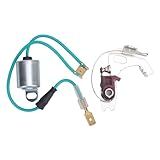 Pontos De Distribuidores E Condensador Set Metal Construction Professional Distributor Pontos Substituição Para Lucas 43d 45d 4 6 Cilindros