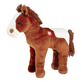 Pony De Pelúcia Infantil Cavalo Com Som Premium Buba