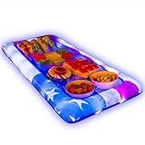 PoolCandy Coleção De Boia De Piscina Com Estrelas E Listras Iluminadas Por LED Estrelas E Listras Iluminadas Com LED Inflável Buffet 