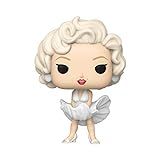 Pop  Celebridades   Marilyn Monroe Com Vestido Branco  24   Funko  Multicor