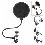 Pop Filter Anti Puff Para Microfone