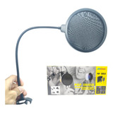 Pop Filter Filtro Microfone Condensador Anti