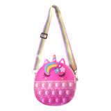 Pop It Bolsa Unicórnio Infantil