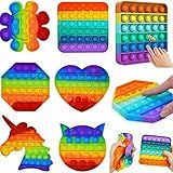 Pop It Fidget Toy Brinquedo Anti Stress Sensorial KIT COM 4 UND VARIADOS 