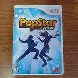 Pop Star Guitar / Nintendo Wii / Original / Só Jogo