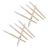 POPETPOP 10 Pcs Bastão De Limpeza De Discagem Assistir Massa De Limpeza Relógio Desmagnetizador Assistir Pano De Limpeza Caneta De Limpeza Única Perfuração Plástico Escova De Ferramentas