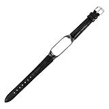 POPETPOP Assistir Acessórios Pulseira De Relógio De Couro Para Mi 5 Pulseira De Relógio Inteligente De Couro Genuíno Vaca Substituição De Pulseira De Relógio De Pulso Relógio De Exercício