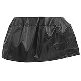 POPETPOP Capa Resistente Para Churrasqueira À Prova D água Resistente Às Intempéries Resistente A Uv Protetor De Para Churrasqueira A Gás Para Gênese Externa Grelha Preta