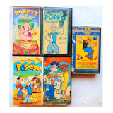 Popeye Colecao Vhs 