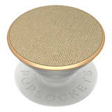 Popsockets Saffiano Gold Original G1 Suporte Celular Clip