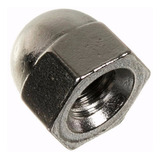 Porca Calota 1 4 Chave 7 16 Zamak Niquelado emb C 100 Pçs