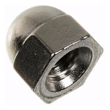 Porca Calota 5 32 chave 5 16 Zamak Niquelado 1000 Peças