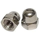 PORCA CALOTA CEGA M6 AISI 304 DIN 1587 INOX POLIDO 200un
