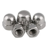 Porca Calota Cega M8 X 1 25 Ma Inox 304 20 Pçs Master Par