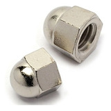 Porca Calota Niquelada 1 4 Chave 7 16 200 Peças