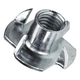 Porca Garra 5 16 5 16 Zincada 200 Peças Marca Ciser 1a Linha