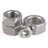 Porca Inox Sextavada M4 chave 7 Passo 0 7 50 Unidades