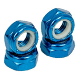Porca Para Truck Eixo De Skate Ou Longboard Colorida 4 Unid 