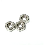 Porca Sextavada M3 X 0 50mm Inox 100 Peças