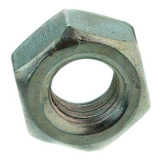 Porca Sextavada M8 Zincado Branco Rosca Esquerda C 10 Un 