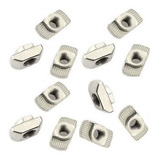 Porca T Martelo M5 P Perfil Canal 6mm 20 Unidades Full