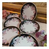 Porcelana Prato Antigo Bolo