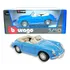 Porsche 356b Cabriolet 1961 Miniatura 1/18 Metal Burago