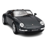 Porsche 911 993 Speedster Green Gtspirit 1 18