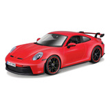 Porsche 911 Gt3 (992) 2022 - Vermelho - Maisto - 1:18