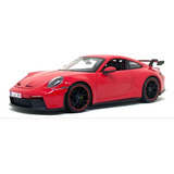 Porsche 911 Gt3 2022 1 18 Maisto Vermelho