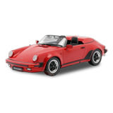 Porsche 911 Speedster 1989 Vermelho Escala 1 18 Kk Scale