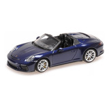 Porsche 911 Speedster 991 Blue Minichamps 1 43