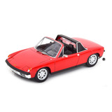 Porsche Vw 914 1 7 1972 Red Norev Miniatura 1 18