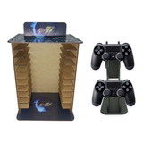 Porta 11 Jogos Físico Street Fighter suporte Controle Mdf Cor Adesivada