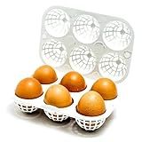 Porta 6 Ovos Para Organizar Geladeira Ideal Para Transportar Guardar Proteger E Cozimento Ovito Injetemp