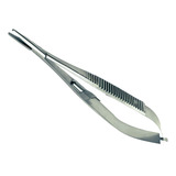 Porta Agulha Castroviejo Inox 14 Cm Pontas Retas Sm