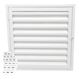Porta Alçapão Abrigo Ventilado 60x60 Em Aço Resistente Sótão