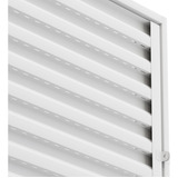 Porta Alçapão Branco De Aço Ventilado Laje Portinhola 80x60